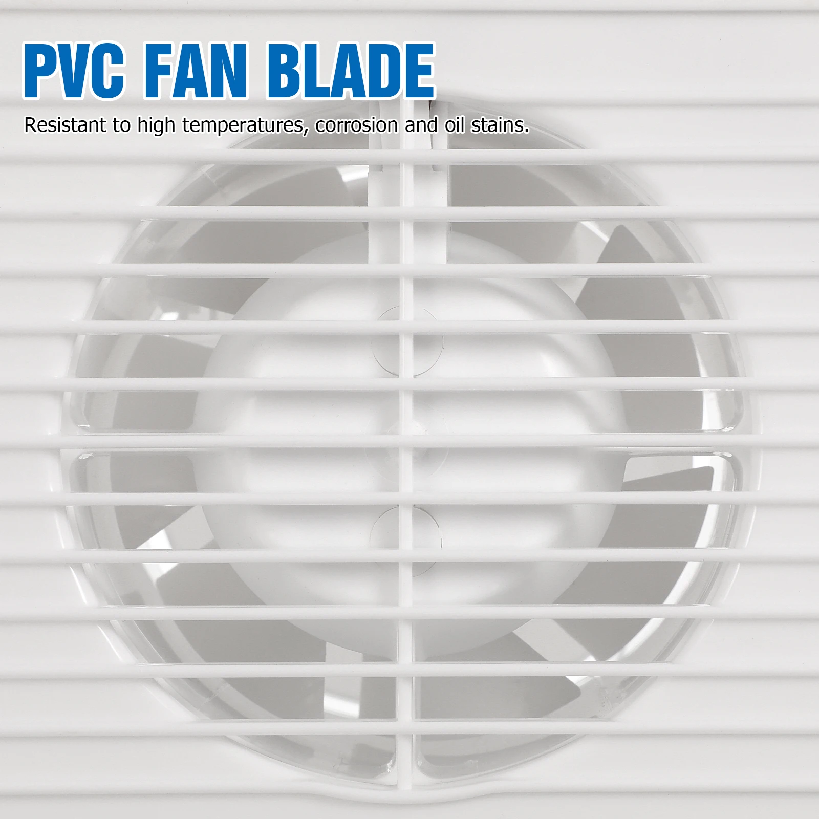 

4 Inch Exhaust Fan for Wall Mount 110V Us Plug Efficient Airflow Ventilation in Bathroom Kitchen Bedroom Attic