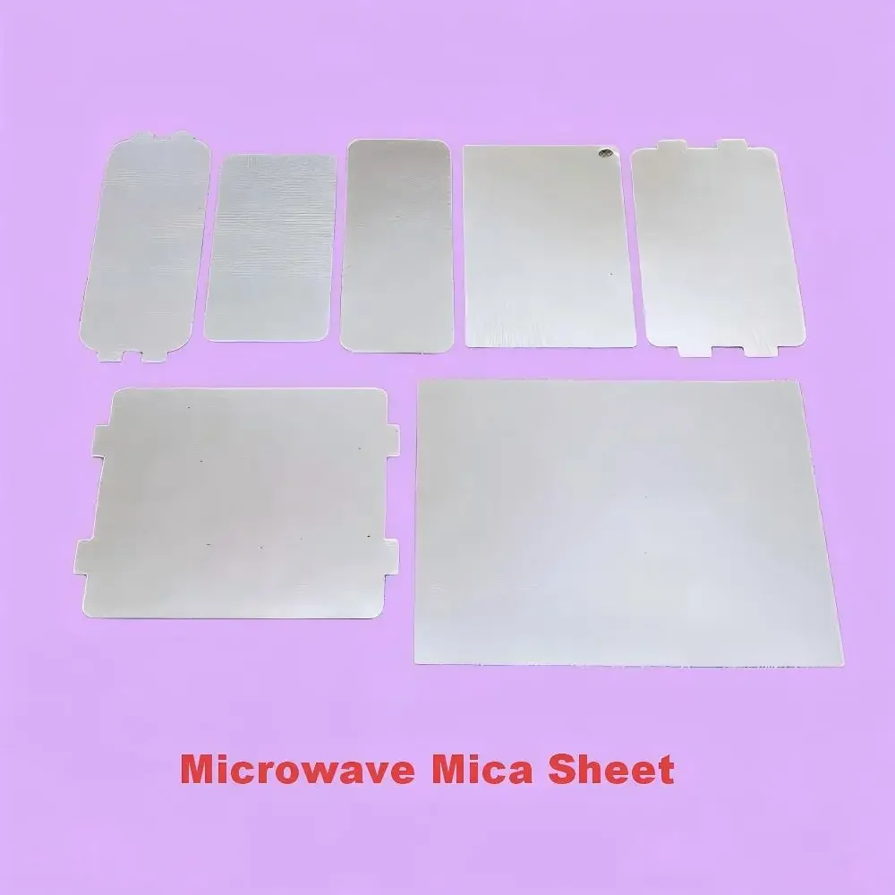 WZ-5 Pcs Thick Mica Sheets for Microwave Oven  Waveguide Cover Replacement for Galanz, Midea, Panasonic, LG, Samsung