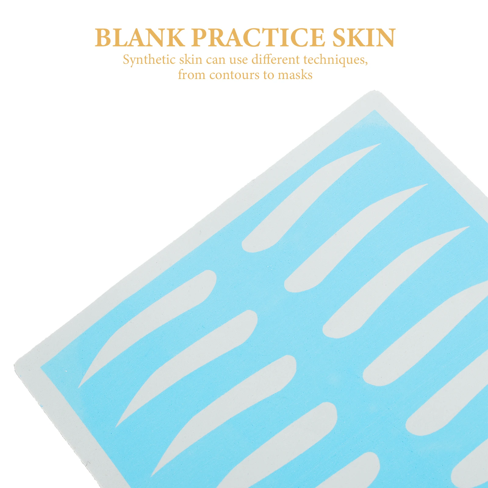 

Eyebrow Practice Skin Reusable Silicone Stencils Tattooing Training Tool Precise Tracing Durable One Brow Skin Eyebrow