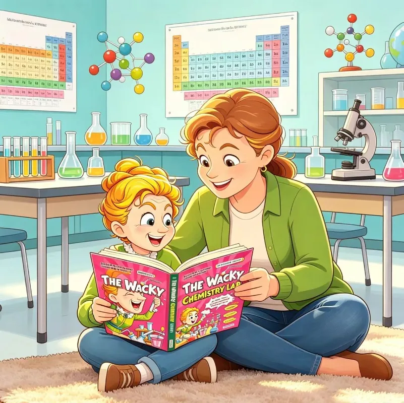 My First Chemical Adventure, A Comic Book Guide To Chemistry.