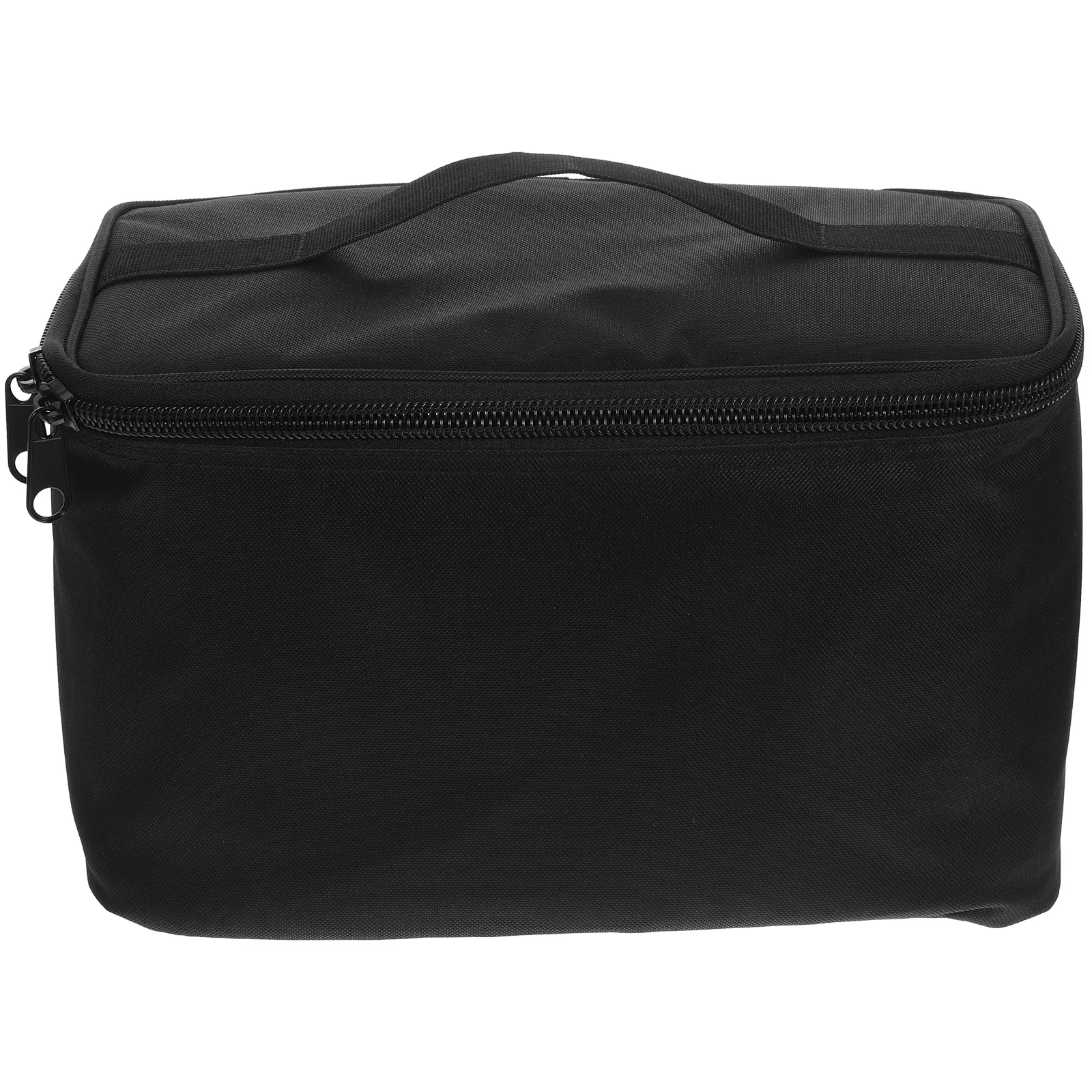 

Lunch Bag Black Thermal Insulated Food Insulated Food Delivery Bag Delivery Camping Grocery Storage Reusable Cold Warmer