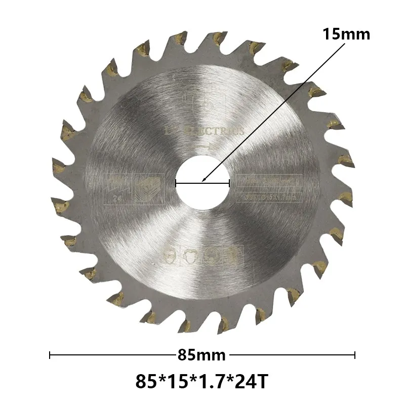 Lame per seghe per utensili da taglio da 85mm per utensili elettrici lama per sega circolare per legno lama per sega HSS Dremel Cutter Mini lama per