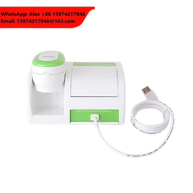 Portable Digital Skin Analyzer Machine Moisture Facial Scanner With Iris Diagnosis Analyzer For Face And Eyes