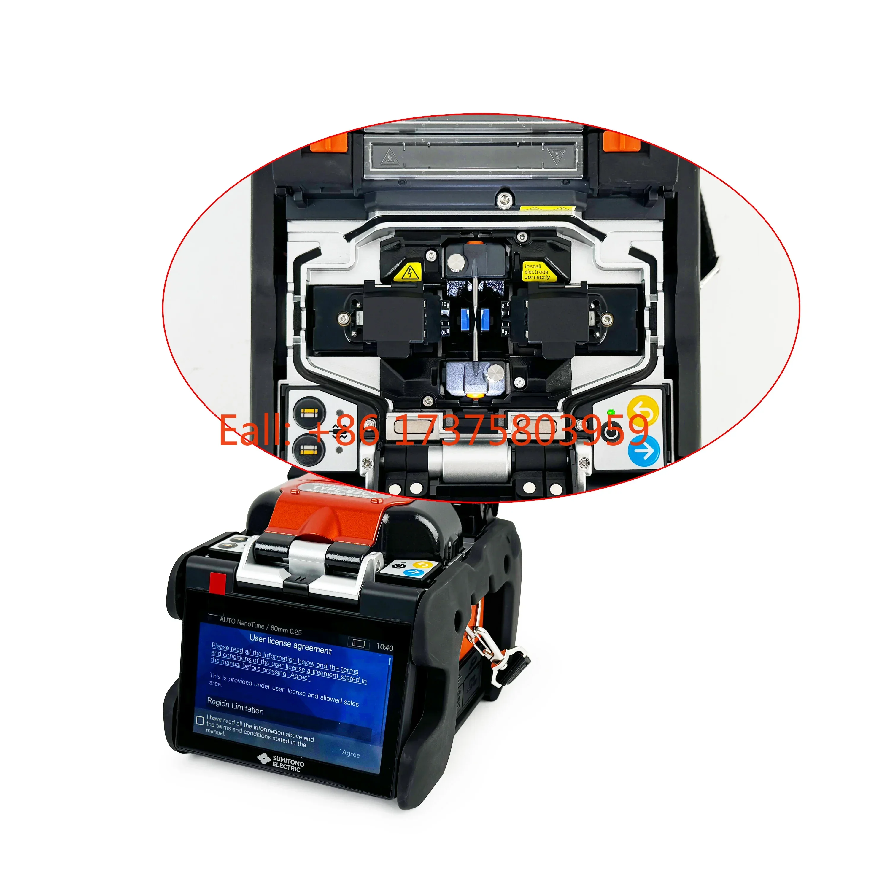 Type 82C+  fusion splicer high definItion core aligning fusion splicer