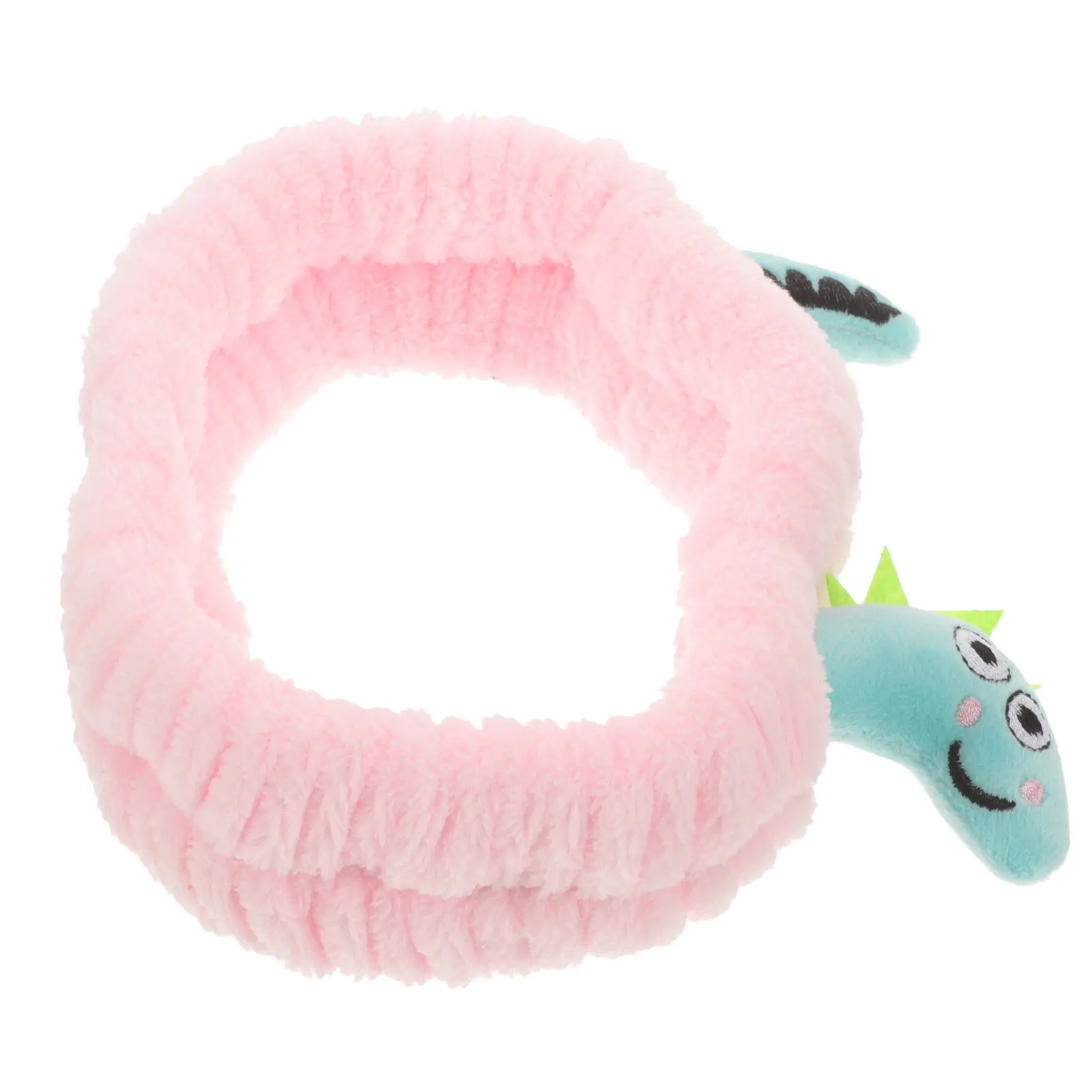 

Милая повязка на голову с динозавром, легкая повязка для умывания и макияжа, аксессуар для волос для женщин