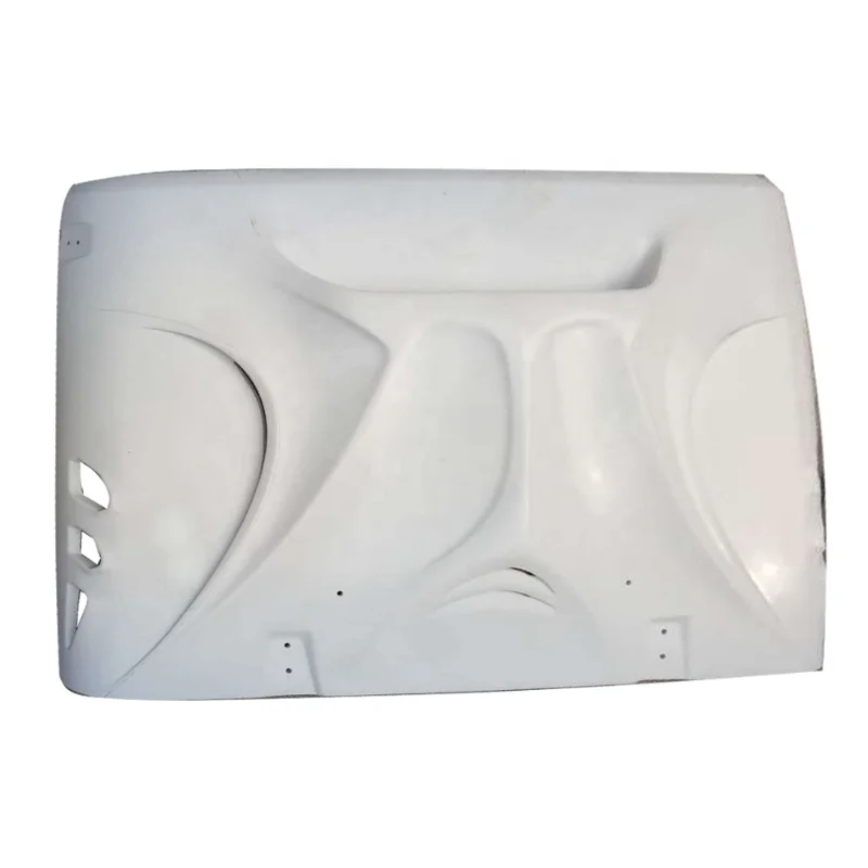 Steel Front Engine Bonnet Aggressive Vented Sport Shape 4X4 Offroad Vehicle Exterior Upgrade Tuning Body Panel