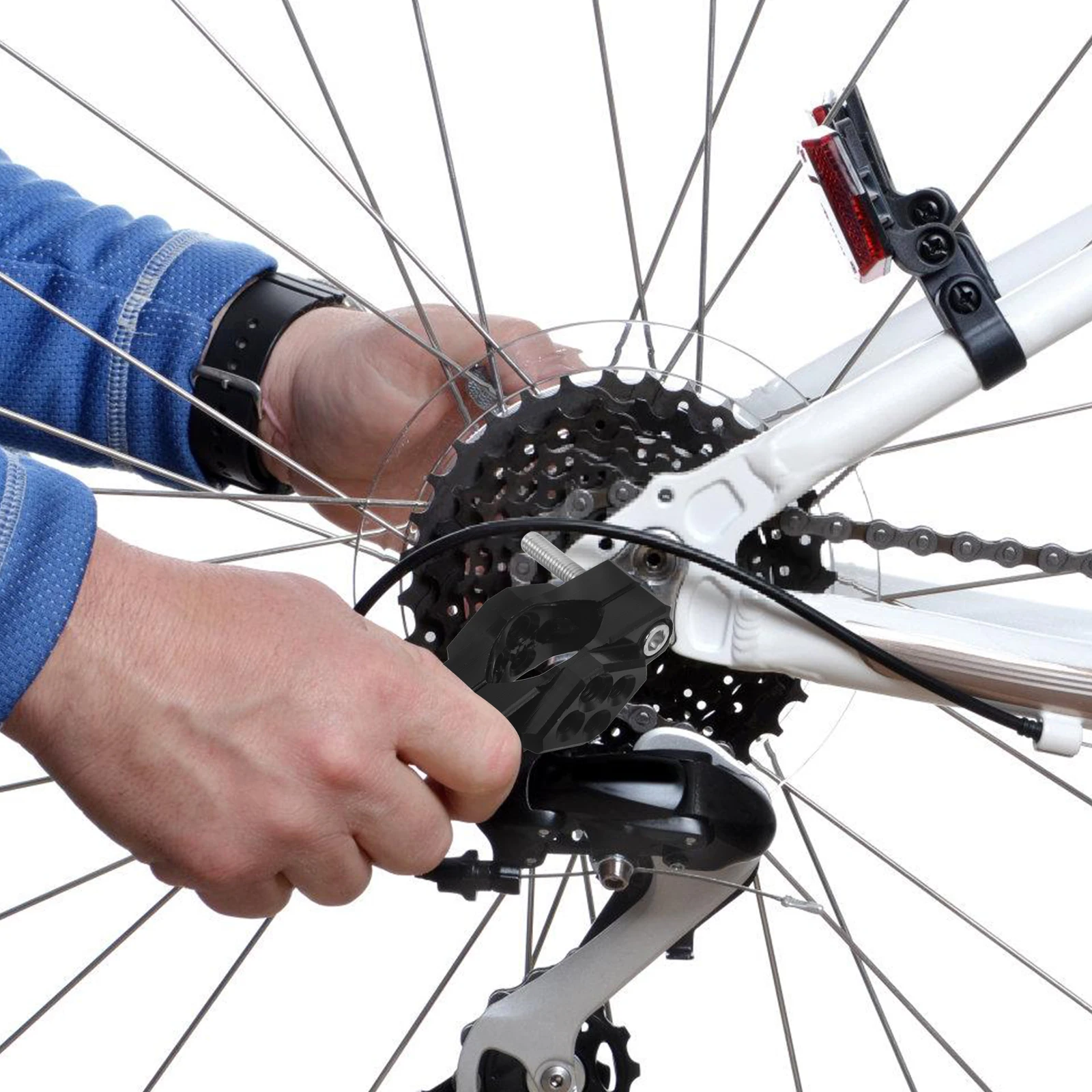 

Universal 42Mm Motorcycle Mount Handle Bar Clamp Bracket Bike Mirror Holder Metal Rearview Mirror Supplies Motorbike Accessories