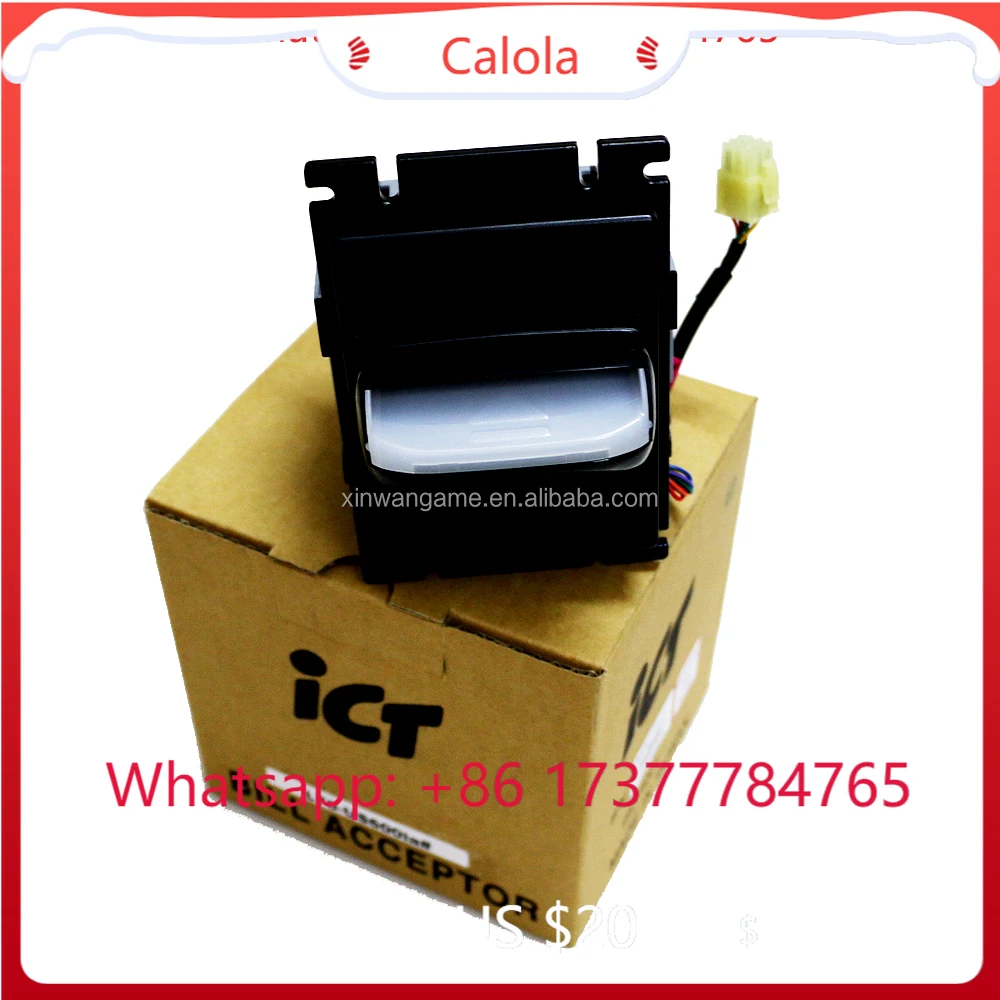 ICT L70 Banknote Validator Money Box Arcade Cabinet Bill Acceptor Coin or Mini Vending Machine