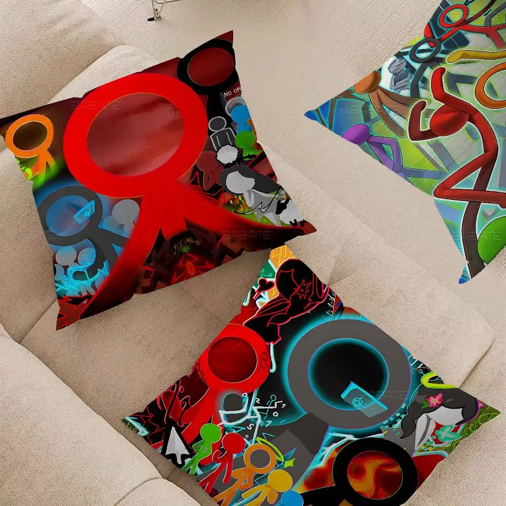 Alan Becker Anime Pillow Anime Pillow Sofa Bed Head Pillow Cover Cushion Cover 45x45 cm Fashion