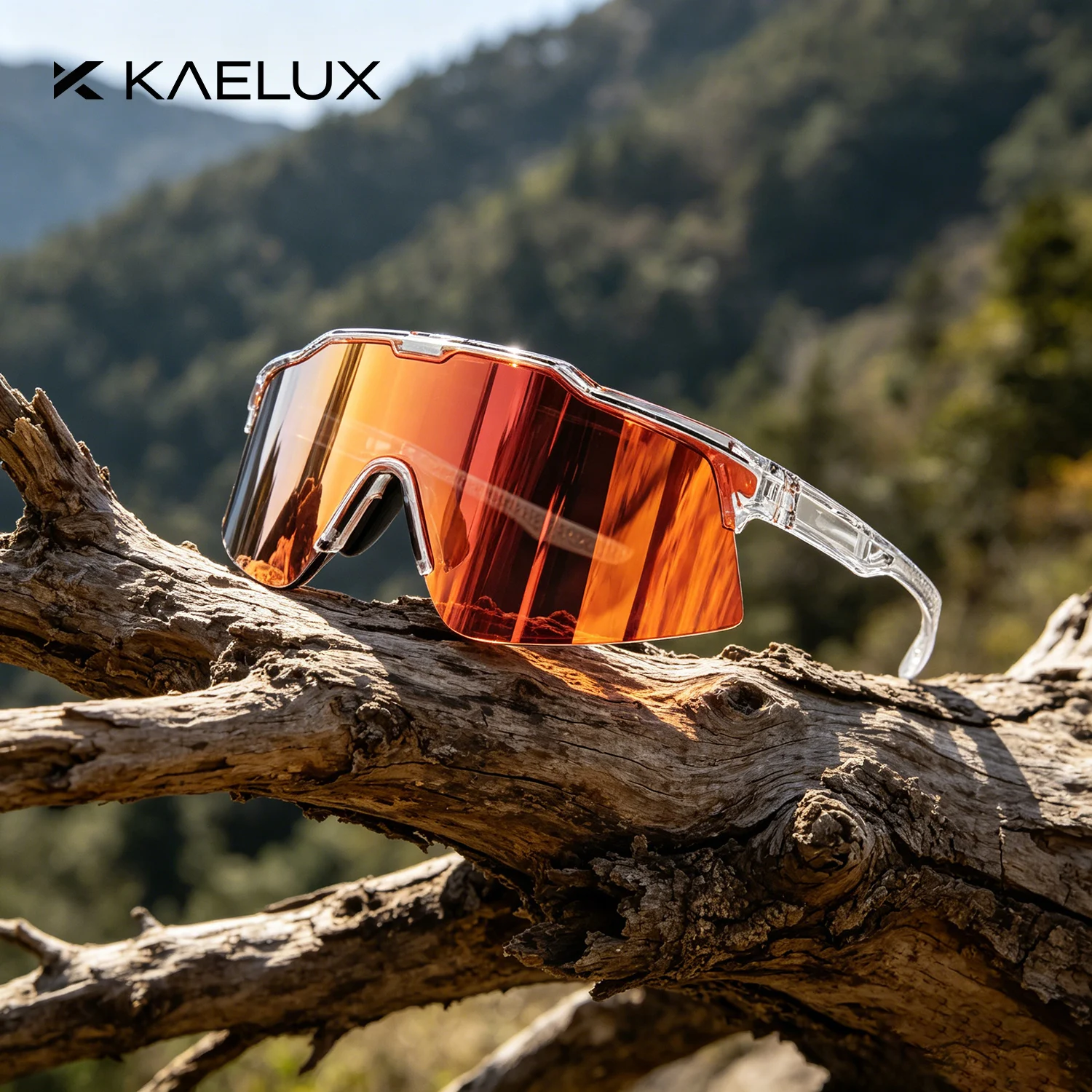

KAELUX UV400 Coating Lens Rimless Brand Cycling Sunglasses MTB Road Bike Men Women Fashion TR90 Anti-fog Running Outdoor Sports