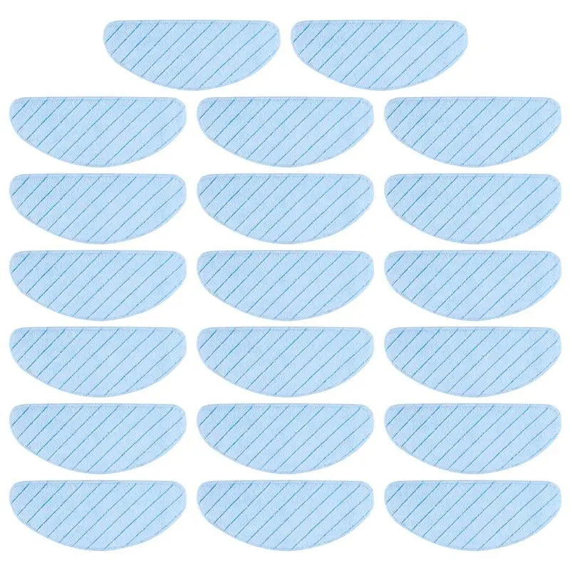 newA10R Washable Mop Pads for OZMO T9 T9 Max T9 T8 Vacuum Cleaner Microfiber Mopping Cloth Rags