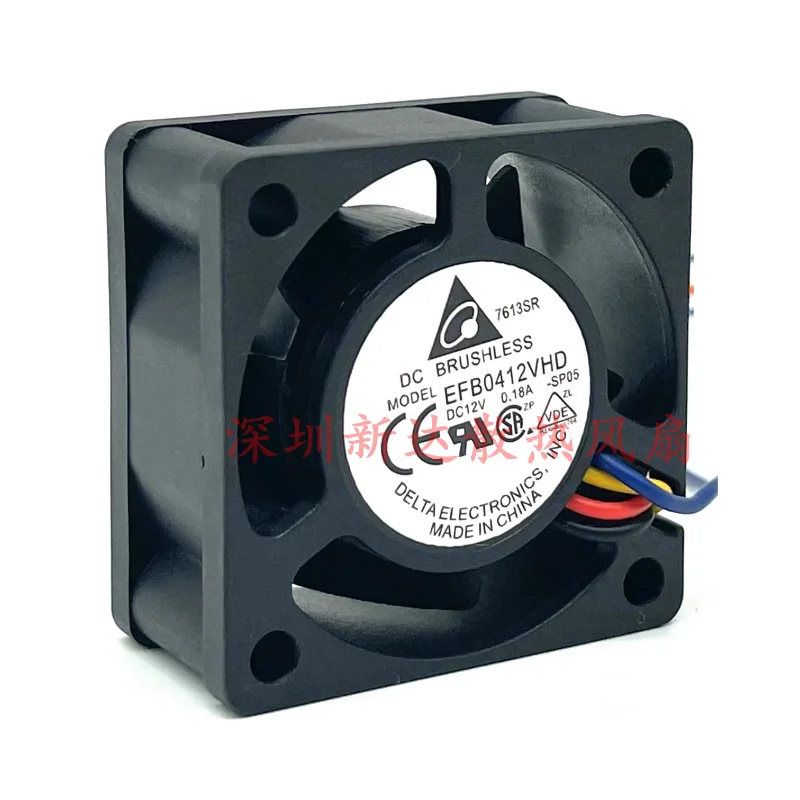 NEW Cooler Fan for Delta EFB0412VHD 12V 0.18A 1U Server Fan Switch 4020 40*40*20mm