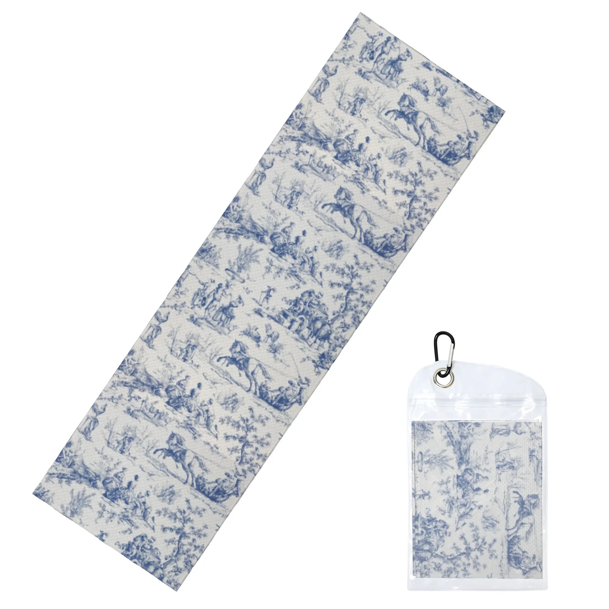 Toile De Jouy Towel Quick Dry  Super Soft  Fitness and Outdoor Activities Towels
