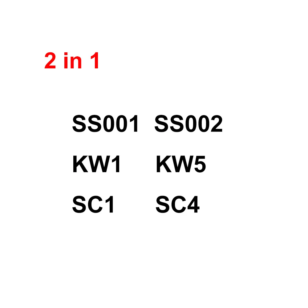 2 in 1 tool SC1 SS001 KW5 KW1 SC4 SS002 2in1 Locksmith Tools