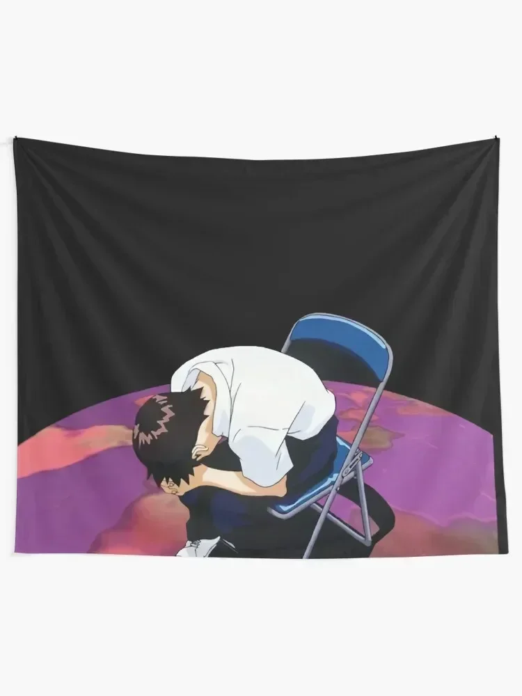 (Shinji Ikari) Tapestry Luxury Living Room Decoration Room Decor Cute Cute Room Decor Home Decor Accessories Tapestry