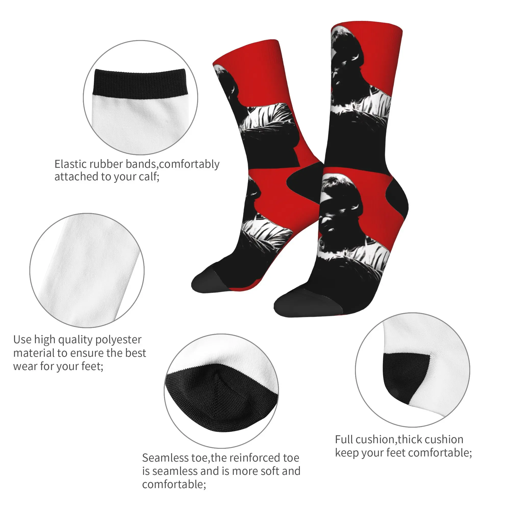 جوارب Dexter Morgan جوارب مضادة للانزلاق للجنسين للرجال جوارب ناعمة لركوب الدراجات جوارب ربيعية هاراجوكو جرافيك #6