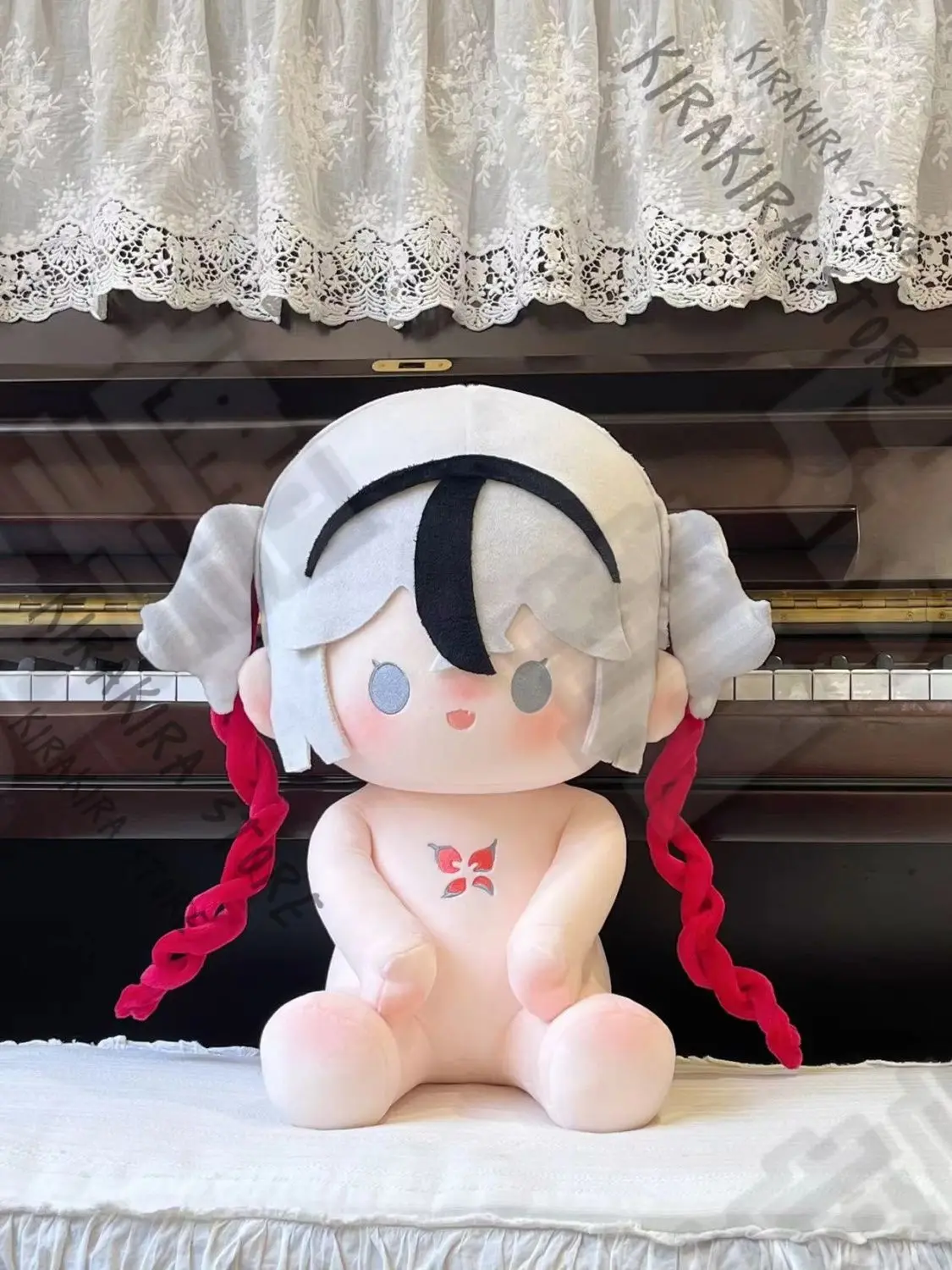 

Wuthering Waves Camellya Cosplay 40CM Anime Figure Soft Maumet Cotton Pillow Mascot Manga Merchandise Model Accessories