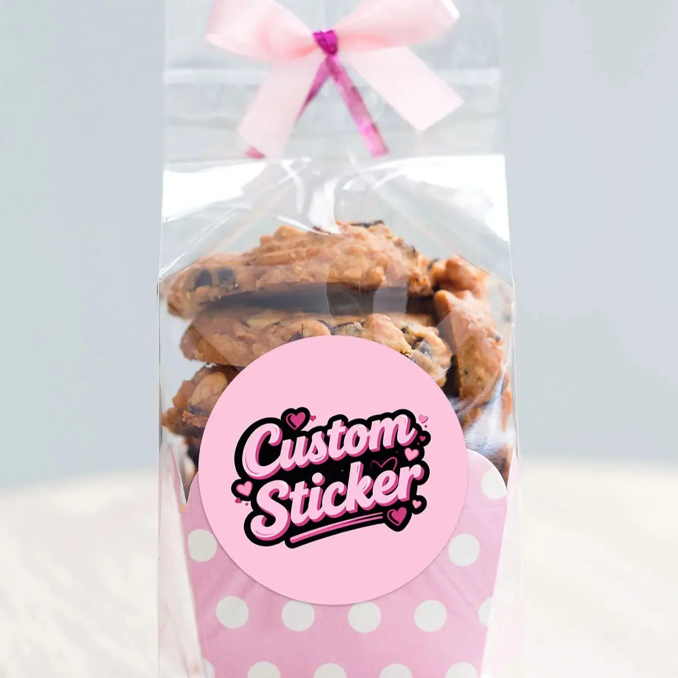 1/50/100pcs  Custom Round Waterproof Custom Stickers Personalizable with Logo Image Text for Any Occasion image 3