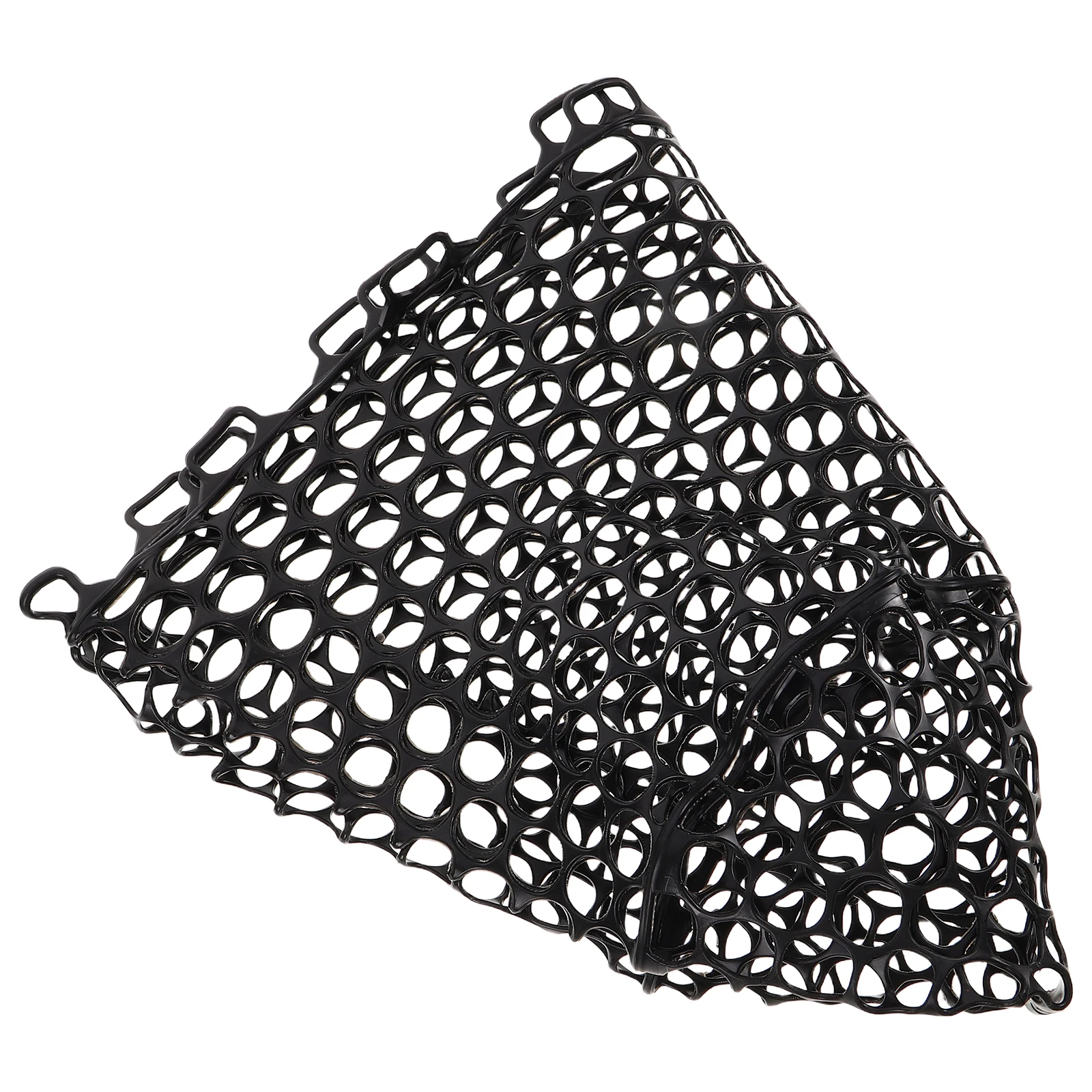 

Foldable Silicone Fishing Net Replacement Mesh Bag Abrasion Resistant Lightweight Fish Net for Travel Silicone Fish Netting Bag