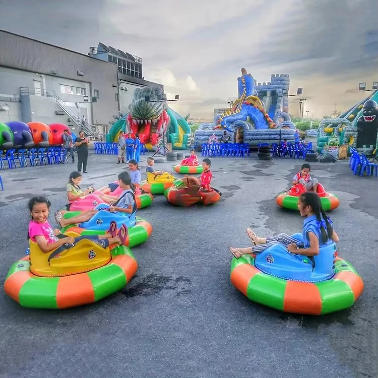 Other Amusement Park Products Electric Battery Powered UFO Dodgem Cars Spin Zone Inflatable Bumper Car