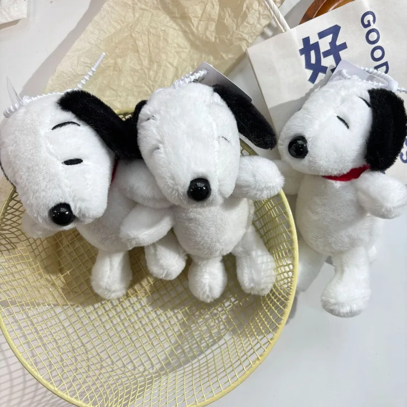 Kawaii Niedliche Snoopy Plüsch-Schlüsselanhänger Welpen-Spielzeug Hunde-Hüllen und -Anhänger Geburtstagsgeschenke Weihnachtsgeschenke – Detail 4