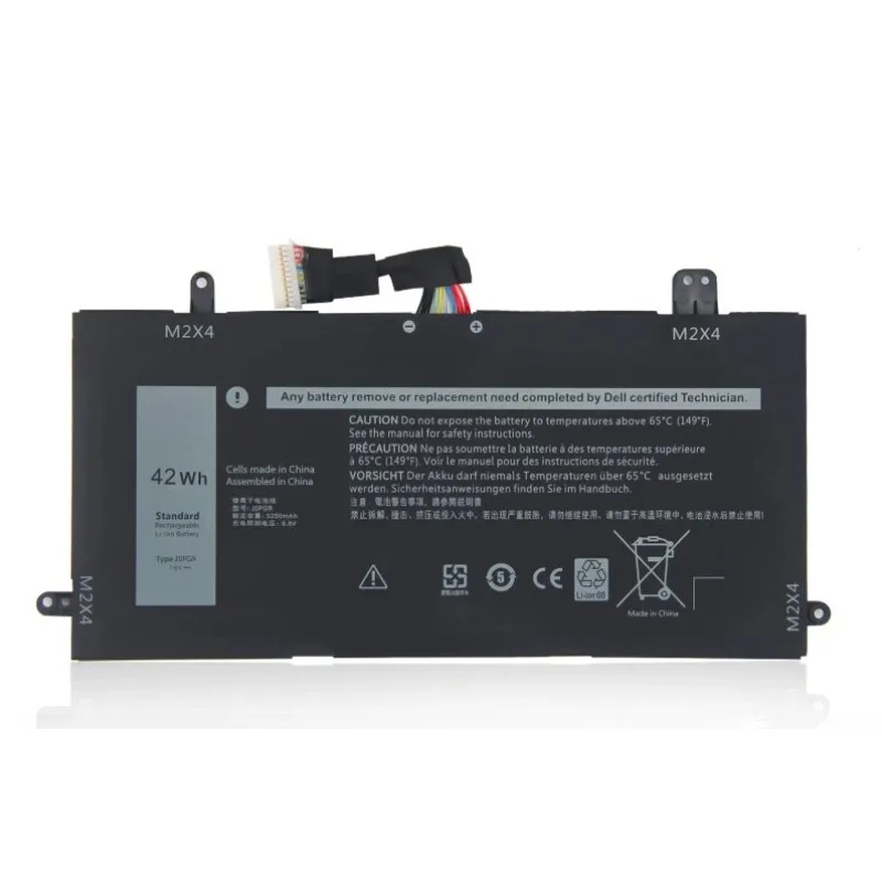 7.6V 42Wh J0PGR Laptop Battery Replacement for D ell Latitude 12 5285 5290 2-in-1 T17G 0J0PGR JOPGR X16TW 1WND8 0X16TW 0FTH6F