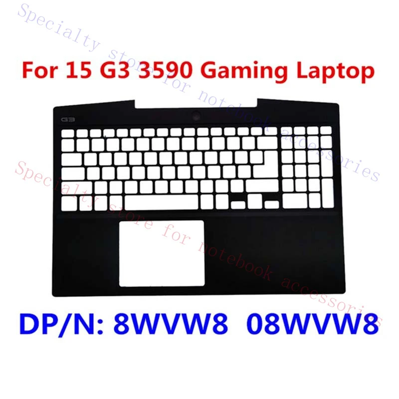 

R+ New Palmrest Upper Lid Keyboard Cover For Dell G3 3590 8WVW8 08WVW8