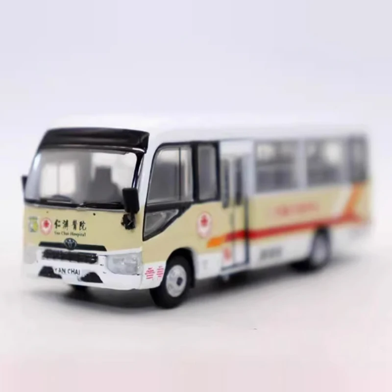 

Крошечные масштабные подставки для автобуса Minibus, сплав, имитация металлической модели автомобиля, статическая коллекция Decoratede, праздничные игрушки, сувенирный подарок