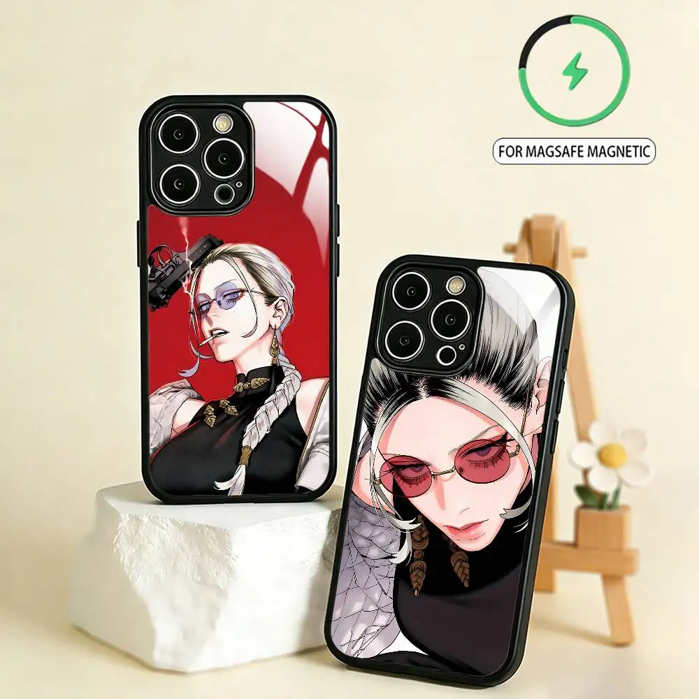 

G-Gokurakugai T-Tao Phone Case For iPhone17,16,15,14,13,12,11 Plus,Pro Max Magnetic For Magsafe Wireless Charging