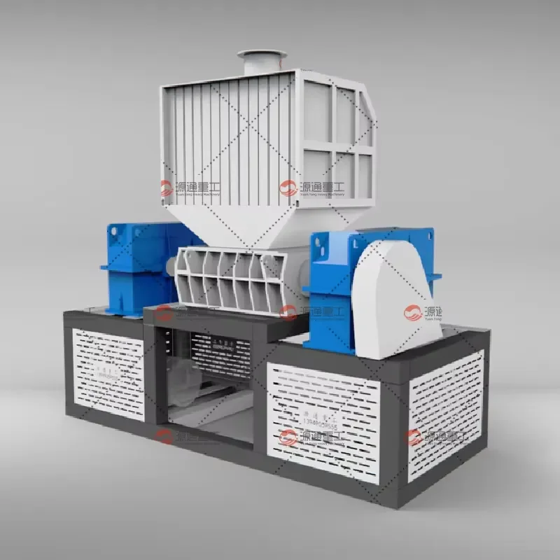 Crusher Dual Shaft Shredder Blade Twin Shaft Shredder Box Large Double Shaft Shredder Machine for Scrap Metal Recycling