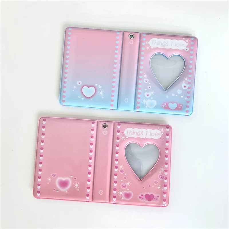 40 Pockets 3 Inch Photo Album Korean Idol Pictures Storage Book Card Holder Sweet Star Photocard Binder Mini Cards Collect Book