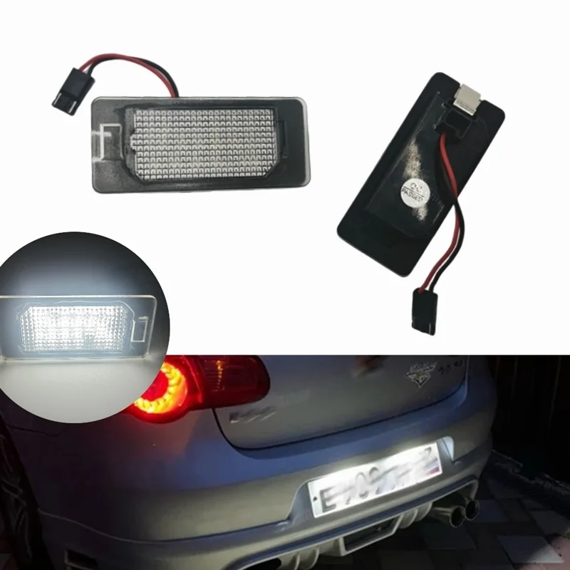 2x يناسب فيات 500X 2014 2015 2016 2017 2018 2019 الأبيض Canbus LED رقم أضواء لوحة الترخيص