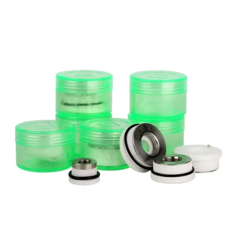 1pcs M8 3D Ceramic Ring D21.4 Compatible with Osprey FC-40 Tube Cutting Machine Fiber Laser Replacement Part Durable