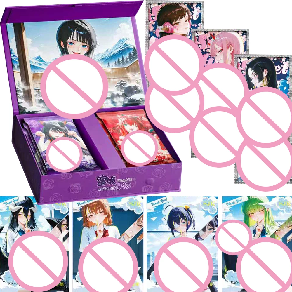 

Femme Fatale Collection Cards Popular Goddess Party Feast Anime Game Charm Girl Mature Temptation Hobby Cards Boys Unique Gifts