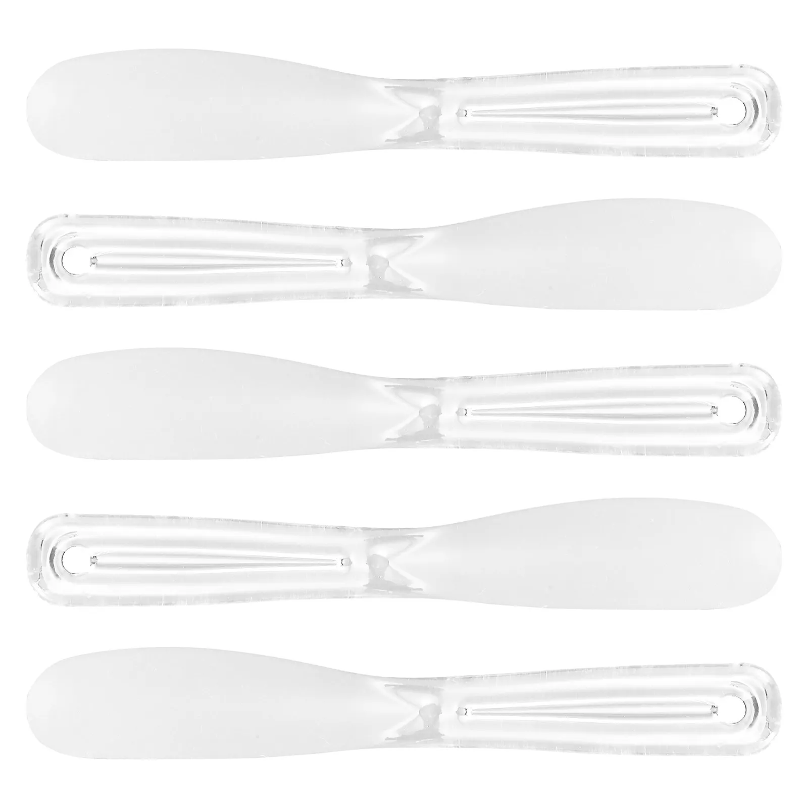 5Pcs Spatula Set Skincare Spatula for Facial Mask Spoon Clay Mask Applicator DIY Beauty Product Scoop Face Pack Spoon