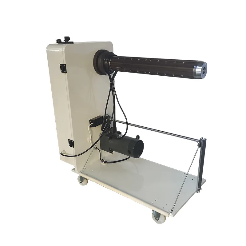 

Roll-to-roll retractor for custom metal etching lines, automatic non-standard equipment for material production