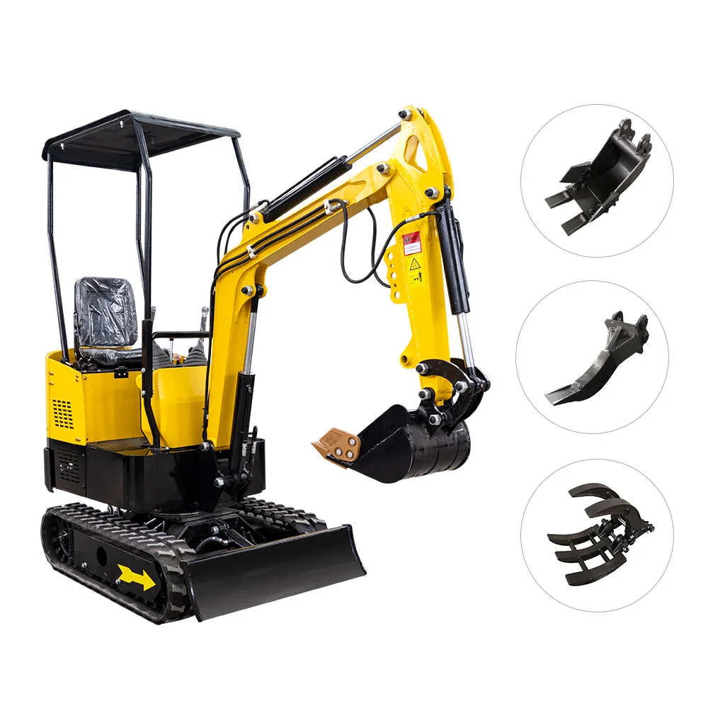 Cost-effective 1ton Tractor Excavator Mini Digger for Sale