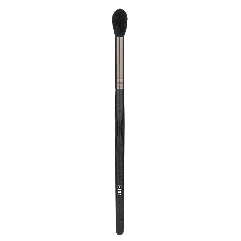 Eye Contour Makeup Brush with Wooden Handle Nose Shadow Eye Shadow Highlight Brushes Fine Light Peak Flame Shape Makeup Tool