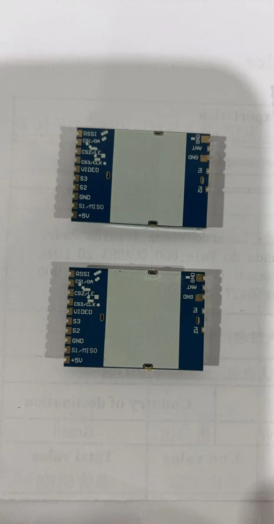 10PCS RX4500-SPI VRX FPV Video Receiver Module with SPI