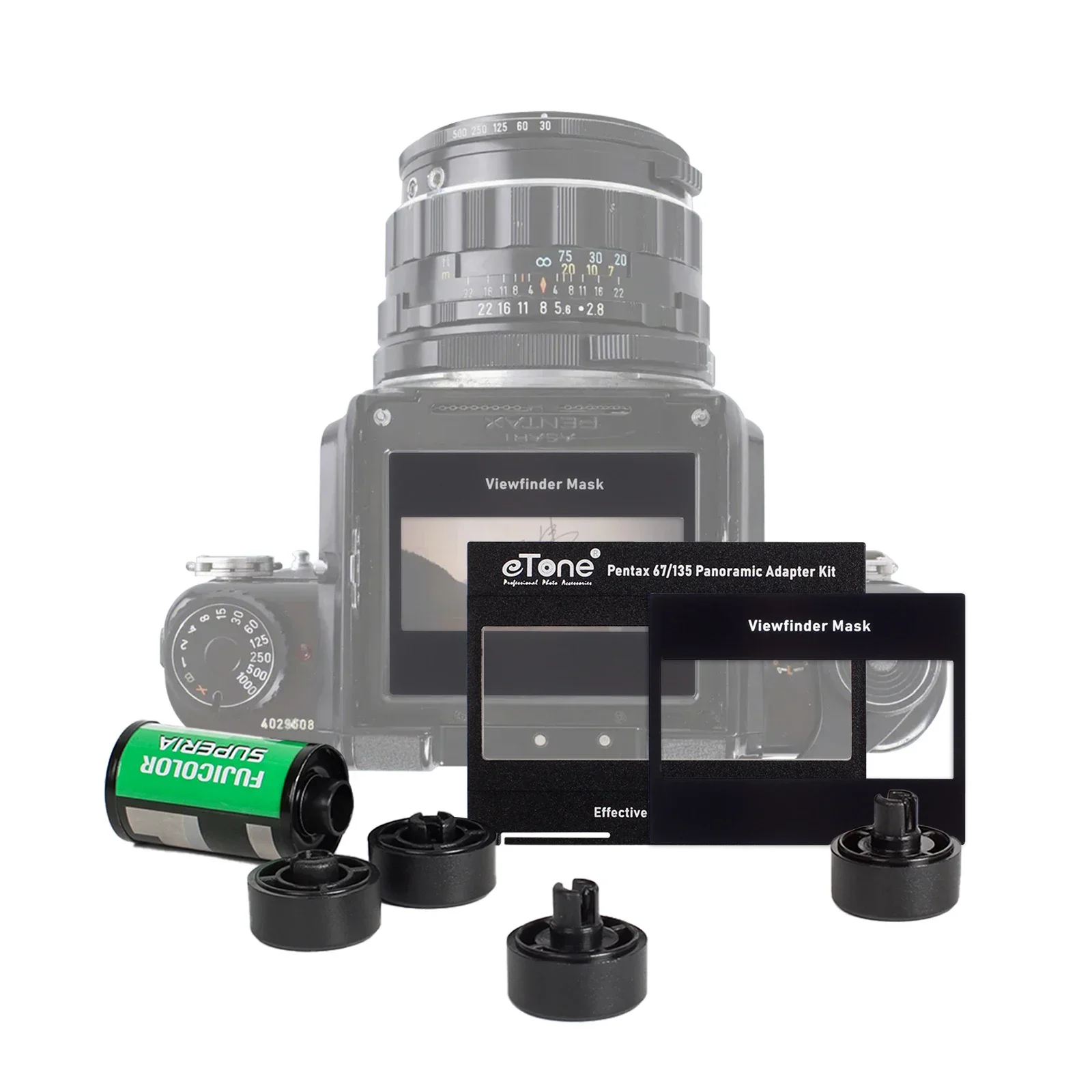 For eTone Conversion Kit For Pentax 67 6x7 67II Camera 120 to 135 Panorama photo high quality accessories image 3