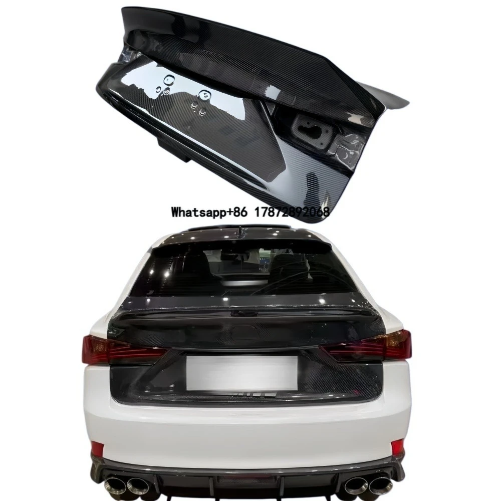 

Carbon Fiber Trunk Lid & Tailgate, Fender Flares Body Kit For IS IS250 IS300 IS350 2013-2021
