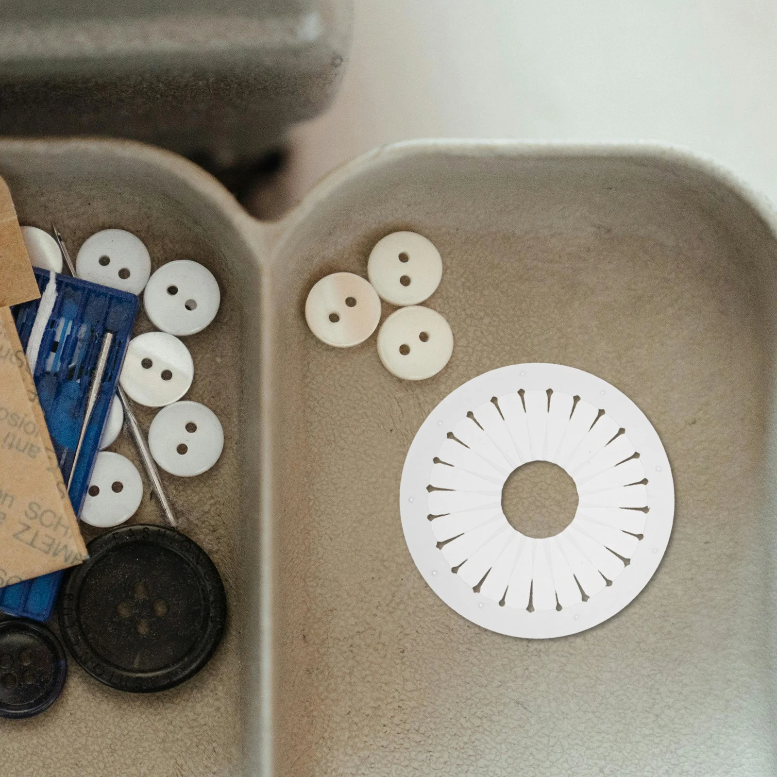 

3pcs Ribbon Maker Diy Bow Making Board Pleated Rosette Template Reusable Craft Circle Ruler Sewing Rosette Base Mold Grid