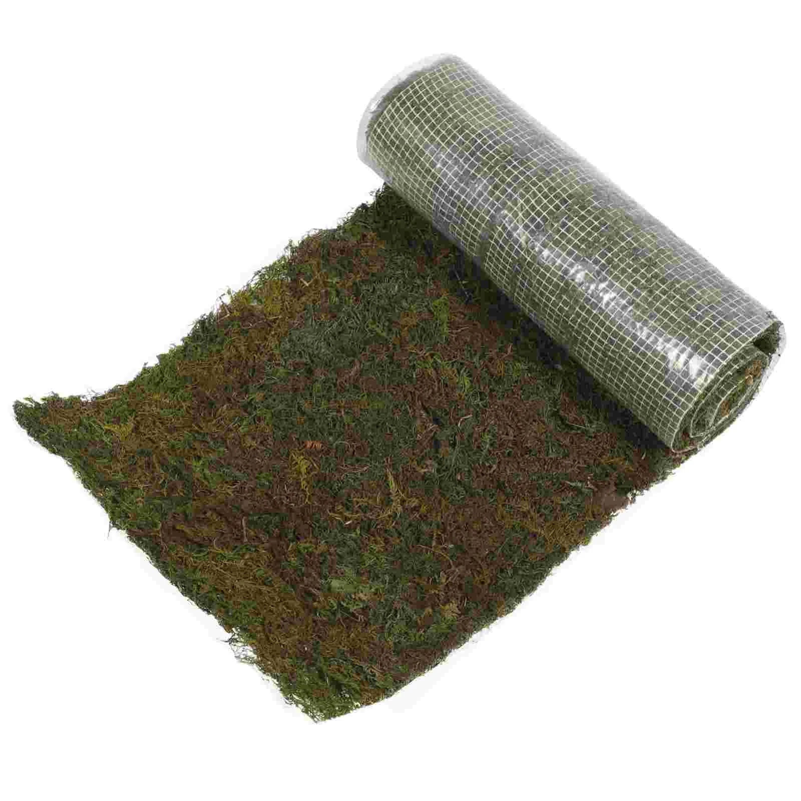 Moss Simulated Lawn Plants Fake Pad Artificial Mat Micro Landscape Prop Carpet Mini Garden Accessory Area Rugs Grass