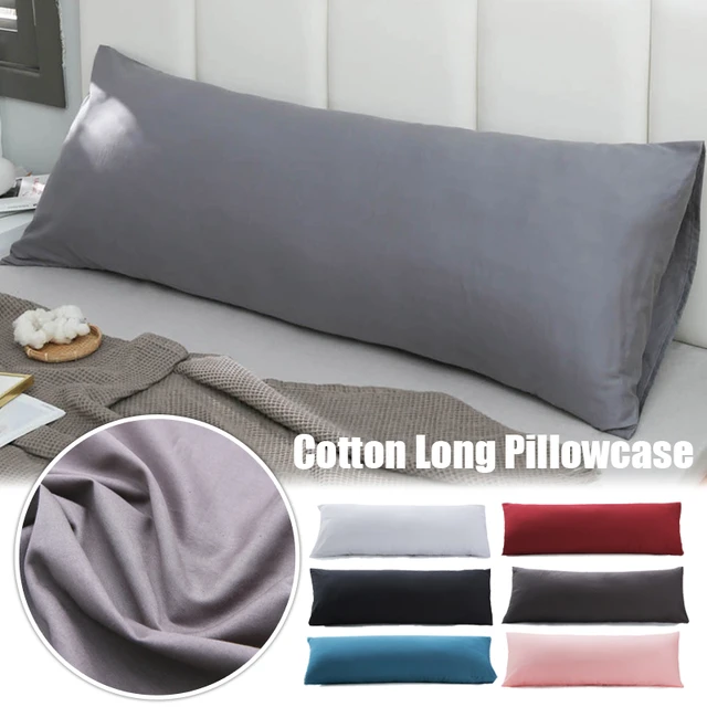 Large cotton pillowcases best sale