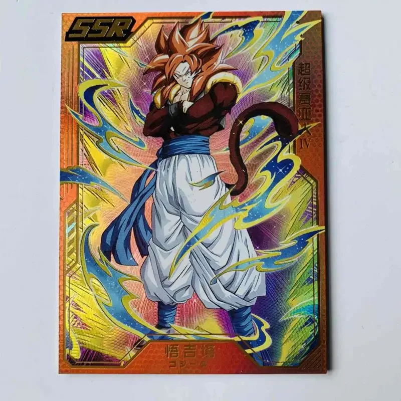 Dragon Ball Ssr Card Son Goku Gotenks Bejita Yonsei Android 21 Vegetto Super Saiyan Collection Children\'s Toys Birthday Gifts