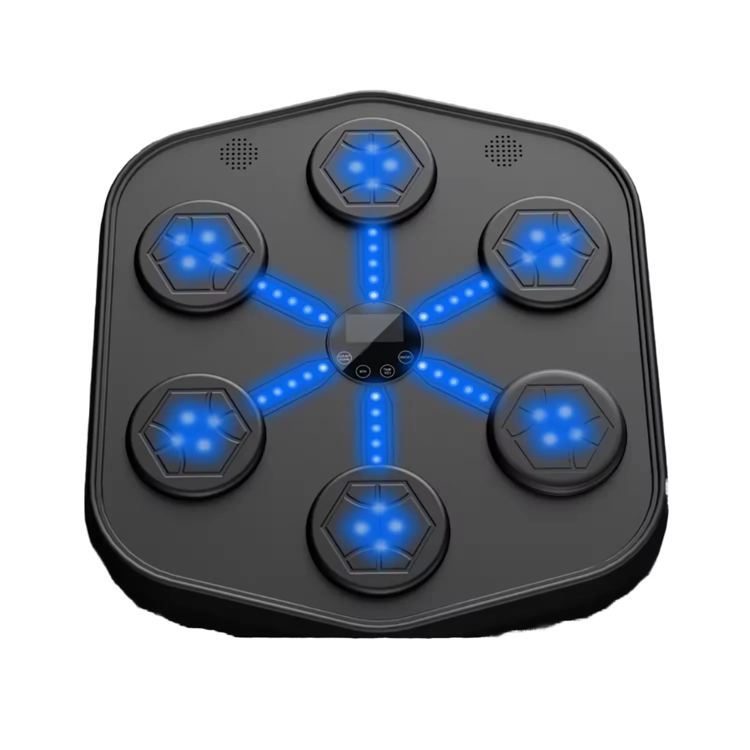 Smart Music Boxing Training Machine Wall Mount ABS/PU/PC Materials LED Digital Display Records Punch Data For Parent-Child
