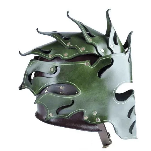 Funny Armor-Style Openwork Mask Norse Viking Medieval COSPLAY Performance Prop