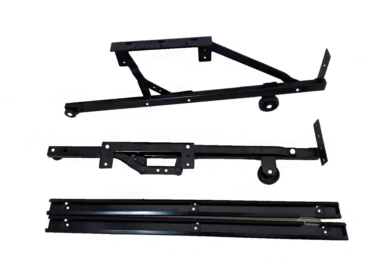 Sofa Bed Drawer Hidden Hinges Space Saving Slide Mechanism Rugged Iron Functional Hardware