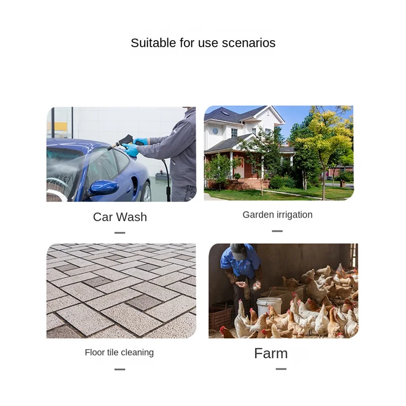 

ABMH-многофункциональный шланг для чистящего водяного пистолета с насадкой-распылителем, очиститель для мойки автомобиля под давлением для Karcher K2 K3 K4 K5 K6