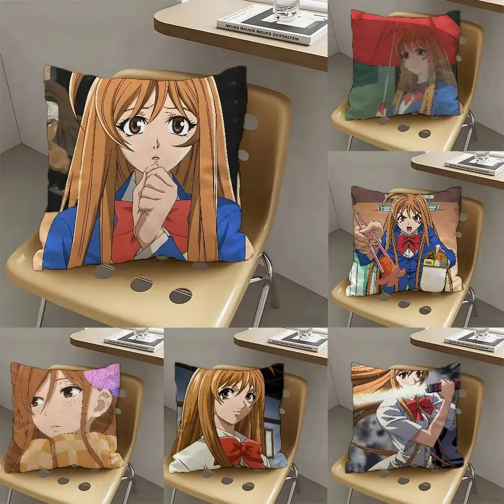 1pc Aya Natsume Anime Characters Pillow Case Fashion Square Pillowcase Bedroom Sofa Room Ins Decoration Leisure
